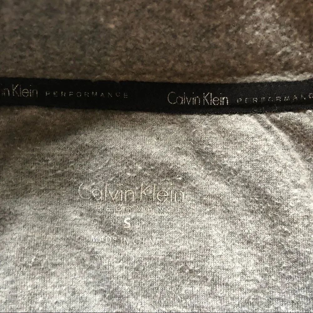 Calvin Klein Performance Sweat Shirt Gray Small - Picture 7 of 10